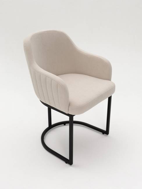 Стул Amely ivory / Black