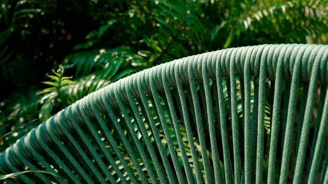 Кресло лаунж плетеное с подушкой Nancy белый, зеленый, бежевый 850х980х850 мм Кресло лаунж плетеное с подушкой Nancy белый, зеленый, бежевый 850х980х850 мм