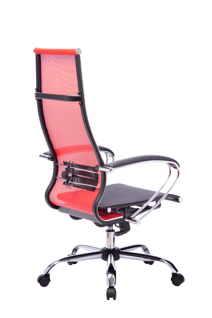 Кресло МЕТТА-7(MPRU)/подл.131/осн.003, красный