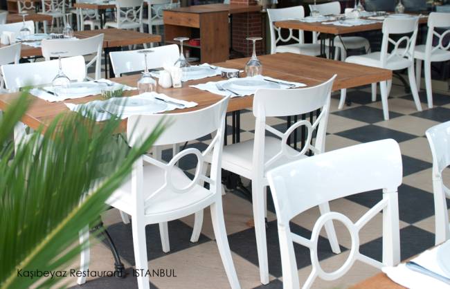 Стул пластиковый Opera-S белый 490х550х840 мм