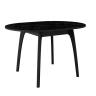 Стол DikLine MK46 Керамика Черный мрамор/подстолье черное/опоры черные Стол DikLine MK46 Керамика Черный мрамор/подстолье черное/опоры черные