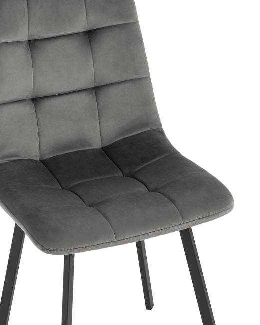 Стул Chilly велюр антрацитовый