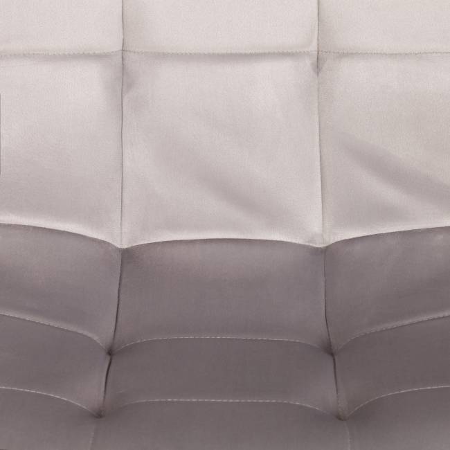 Стул CHILLY (mod. 7094-1) / 1 шт. в упаковке вельвет/металл, 44,5х52,5х86 см, light grey (светло-серый) HLR14 / белый light grey (светло-серый) HLR14 / белый вельвет/металл