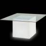 Стол пластиковый светящийся Square Lighting белый 1500х1500х740 мм