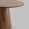 Стол круглый Стивенсон D120 столешница HPL дуб вотан