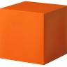 Пуф пластиковый Cubo 40 Standard тыквенный оранжевый 430х430х430 мм