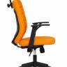 Кресло офисное «Кара-1» (Kara-1 orange) (Оранжевая ткань)