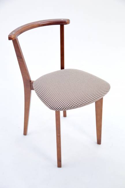 Стол Arki М 90 орех со стульями Франк ПМ орех/гусиная лапка