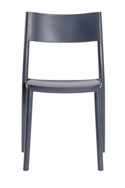 Стул пластиковый To-Me антрацит 490х470х800 мм