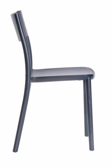 Стул пластиковый To-Me антрацит 490х470х800 мм