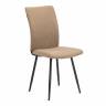 Стул обеденный Monte Carlo ткань велюр, бежевый/черный, (Porsche 5), 49х51х93 см бежевый ткань велюр