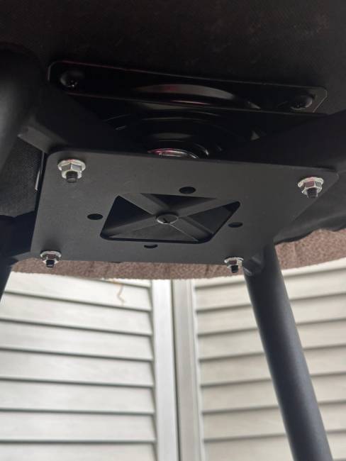 Стул ALTAIR 360 град. поворот. NS04 Крем, букле / черный каркас, М-City