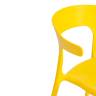 Стул Ton/Тон (мод. PC33)/2 шт. в упаковке пластик, 48х48х74см, желтый желтый Y-01  (Комплект из 2 шт.) желтый пластик
