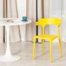 Стул Ton/Тон (мод. PC33)/2 шт. в упаковке пластик, 48х48х74см, желтый желтый Y-01  (Комплект из 2 шт.) желтый пластик