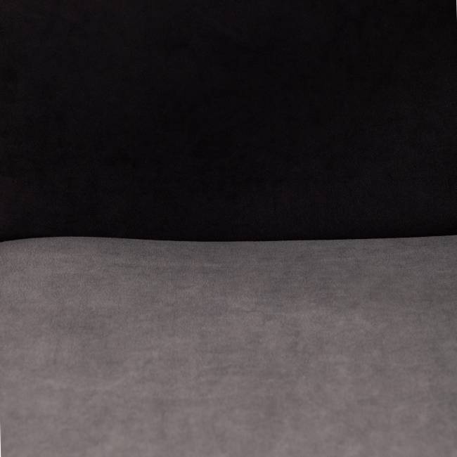 Кресло FLY флок , серый/черный, 29/35 серый/черный флок