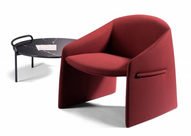 Кресло с обивкой Majorette Lounge 760х750х740 мм