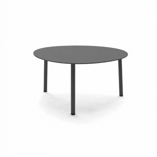 Столик металлический кофейный Island антрацит 700х560х370 мм