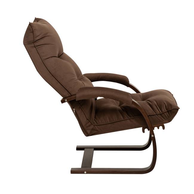 Кресло-трансформер Leset Монако Орех текстура V23 молочный шоколад