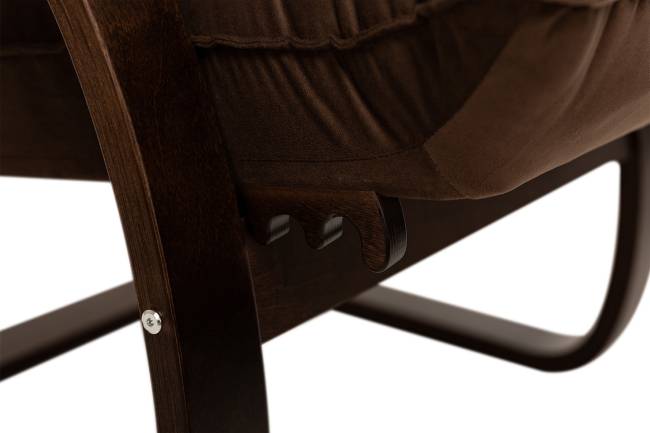 Кресло-трансформер Leset Монако Орех текстура V23 молочный шоколад