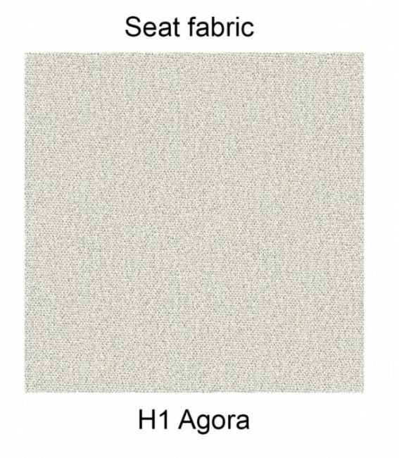 Пуф с подушкой Flap лен, белый 840х840х410 мм Пуф с подушкой Flap лен, белый 840х840х410 мм