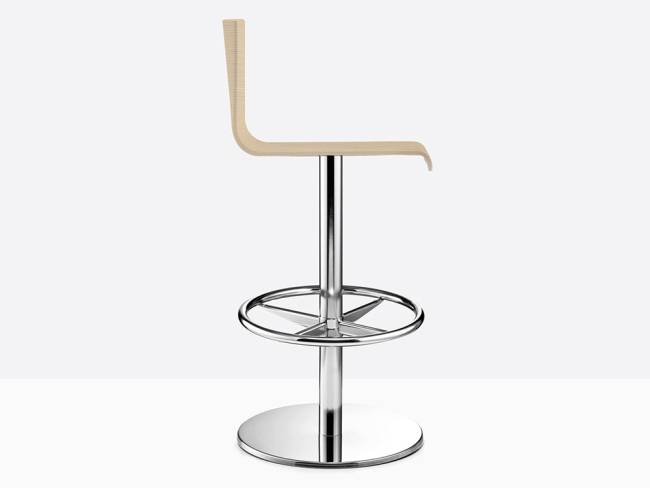 Стул деревянный барный Kuadra 450х450х1020 мм