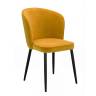 Стул DikLine 347 P08/L07 горчица, ножки черные