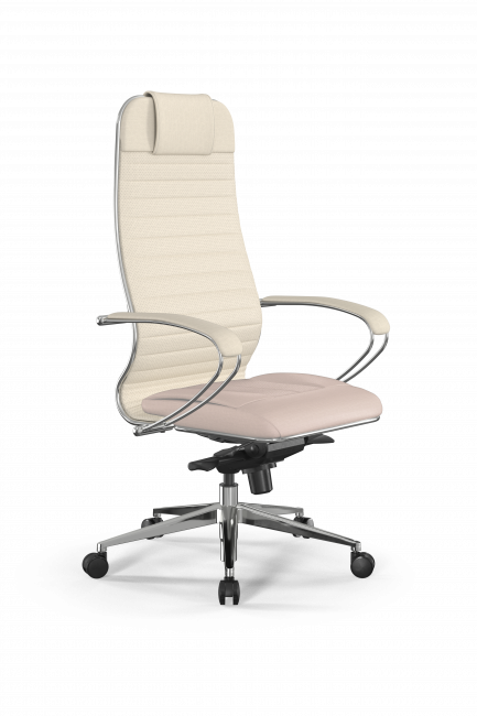 Кресло Samurai L1-4K - Infinity /Uc02/Wm06/K2cL(M06.B32.G11.W03), молочный