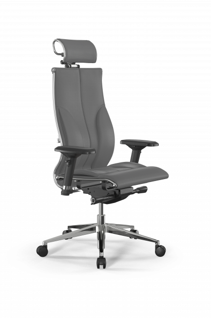 Кресло Samurai B2-10D - Infinity /Kc06/Nc06/D04P/H2cL-3D(M26.B32.G25.W03), серый