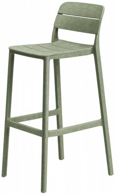 Стул пластиковый барный Cassia Stool кактус 490х485х1000 мм