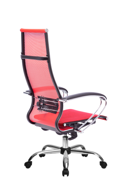 Кресло МЕТТА-7(MPRU)/подл.131/осн.003, красный/красный
