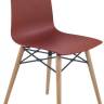Стул пластиковый X-Treme-S Wox Pro Beech Wood кирпично-красный 470х500х840 мм