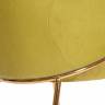 Кресло KRONOS (mod. 8158) зеленый/золотые ножки металл/вельвет