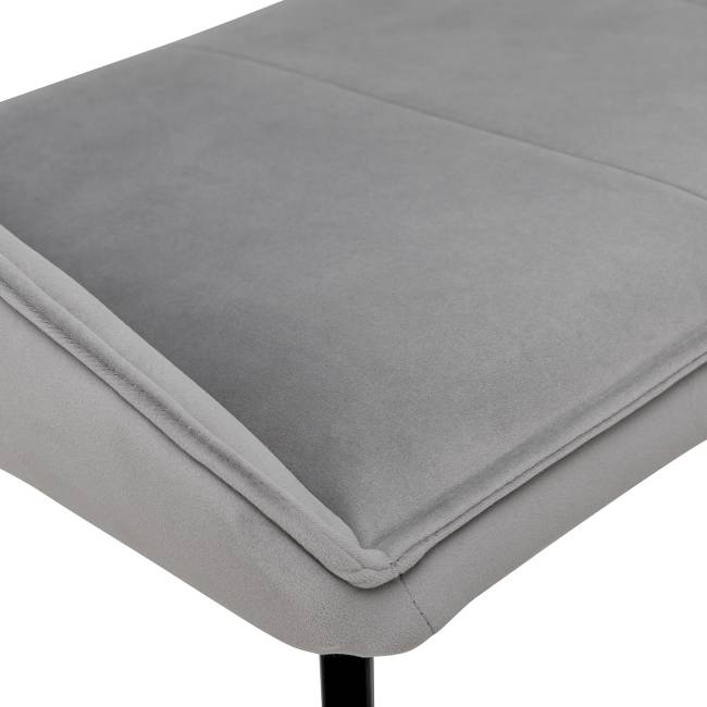 Стул Leset Галвес 360 (поворотный механизм) Серый Чёрный