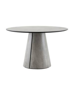 Стол круглый Стивенсон D120 столешница HPL метрополитан