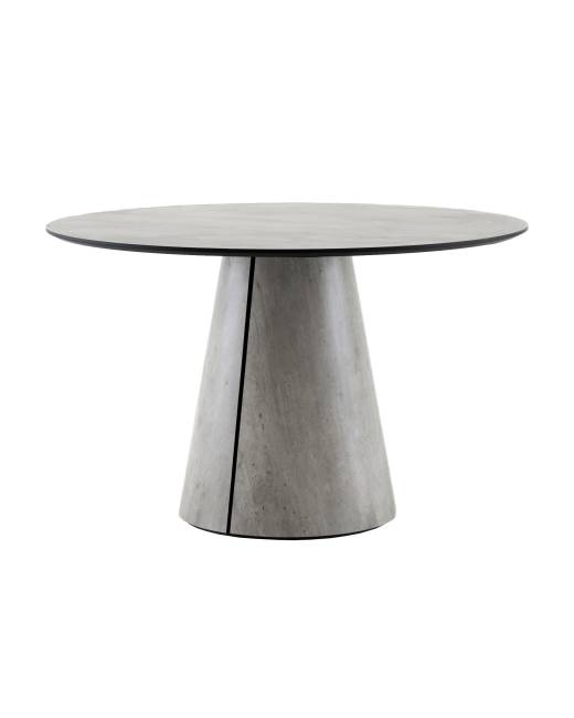 Стол круглый Стивенсон D120 столешница HPL метрополитан