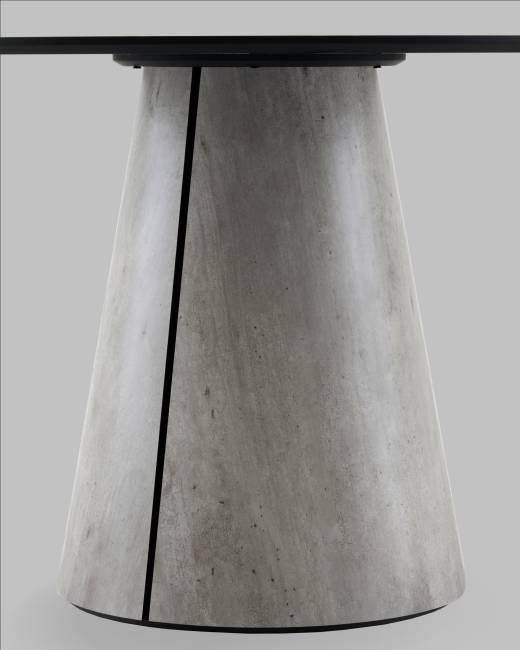 Стол круглый Стивенсон D120 столешница HPL метрополитан