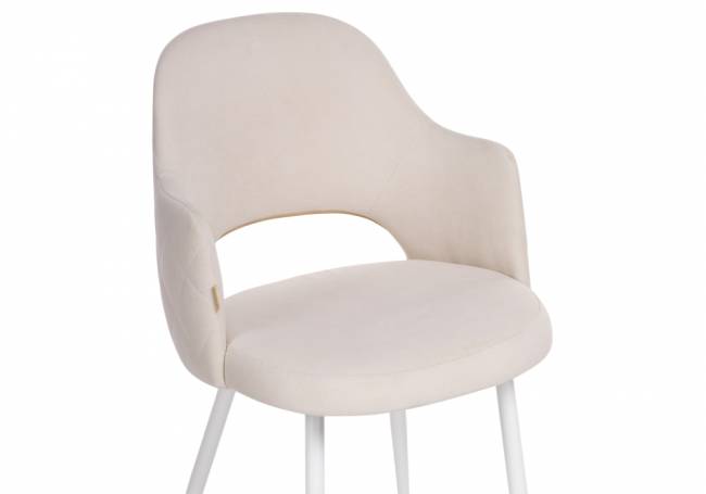 Гутрид прошивка ромбы сзади бежевый / белый