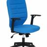 Кресло офисное «Кара-1» (Kara-1 blue) (Синяя ткань)