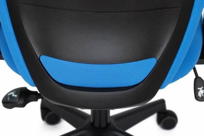 Кресло офисное «Кара-1» (Kara-1 blue) (Синяя ткань)