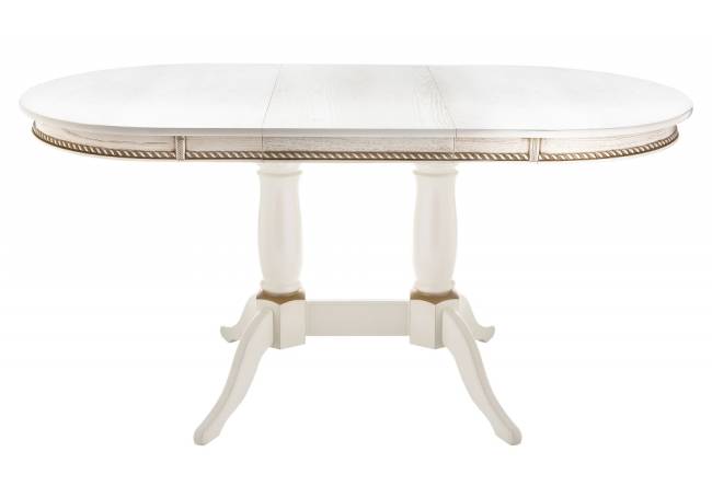 Кантри 120 молочный / золотая патина