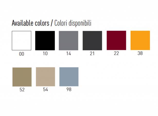 Стул пластиковый полубарный Bakhita 66 черный 480х470х910 мм