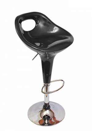 Стул барный LM-1007, чёрный
