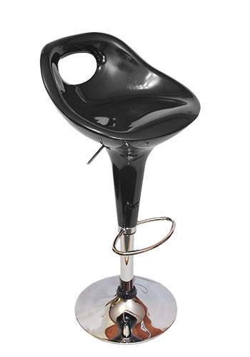 Стул барный LM-1007, чёрный