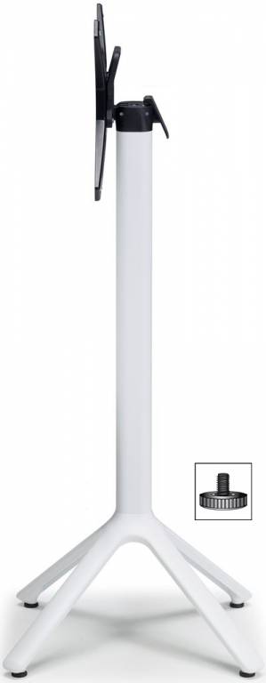 Подстолье барное складное Nemo белый 510х510х1090 мм