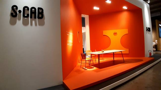 Стул металлический Si-Si Barcode терракотовый 500х550х800 мм