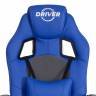 Кресло DRIVER (22) кож/зам/ткань, синий/серый, 36-39/TW-12 синий/серый кож/зам/ткань