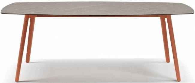 Стол ламинированный Squid терракотовый, камень 2090х1080х730 мм