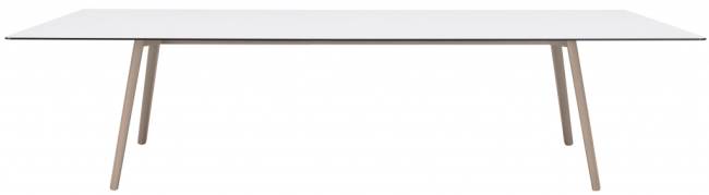 Стол ламинированный Squid тортора, белый 2990х1200х730 мм