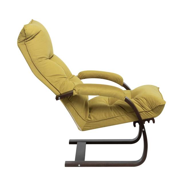 Кресло-трансформер Leset Монако Орех текстура V28 желтый