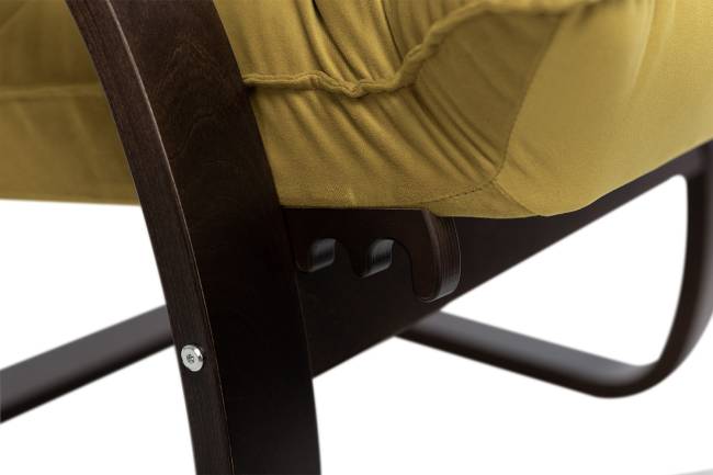 Кресло-трансформер Leset Монако Орех текстура V28 желтый